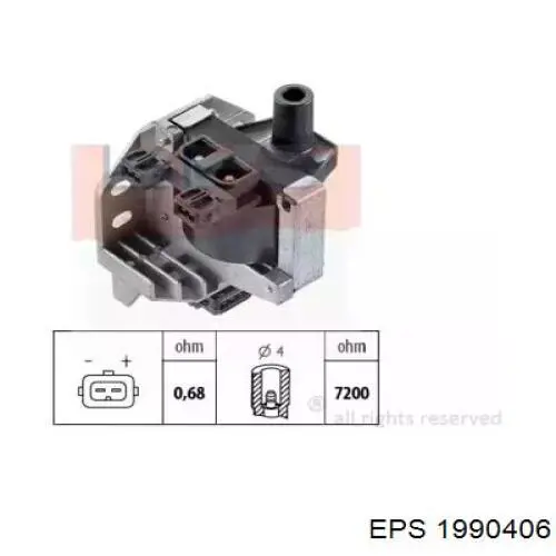 1.990.406 EPS bobina de encendido