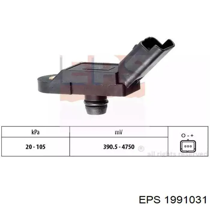 6106105SX Stellox Sensor de flujo de aire