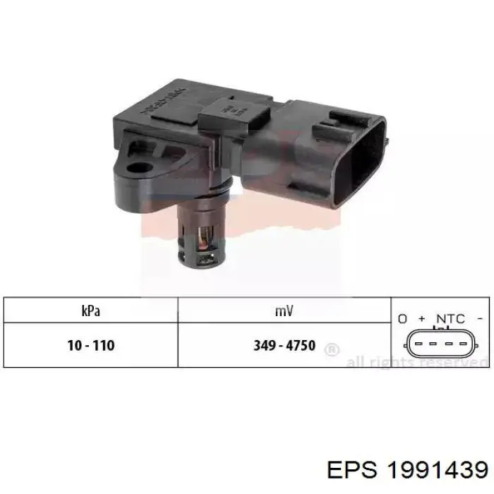 253721 VALEO Sensor de flujo de aire