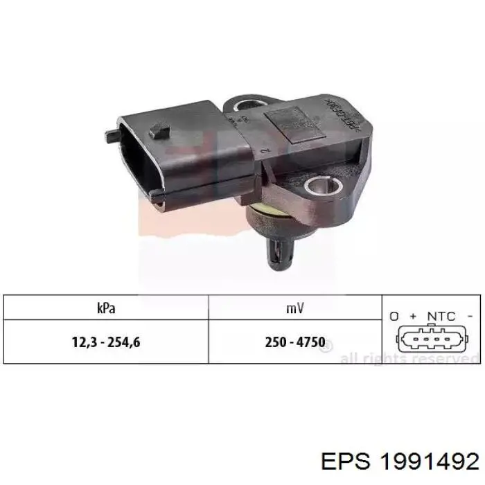 VV023 Starline Sensor de flujo de aire