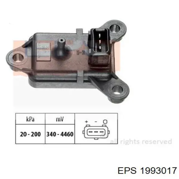 Comprar 96394 NGK Sensor de presión del colector de admisión
