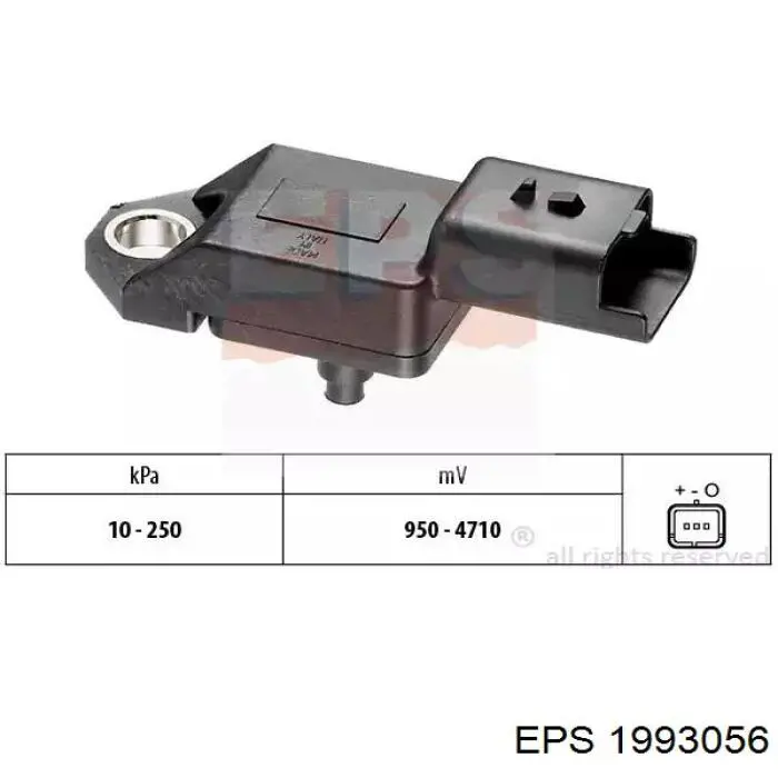 Sensor, presión colector de admisión  Renault (RVI) 9639418980 precio, desde 34,73 EUR