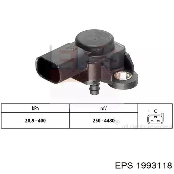 Sensor de presión del aire de admisión Jakoparts J5700304 precio, desde 14,44 EUR