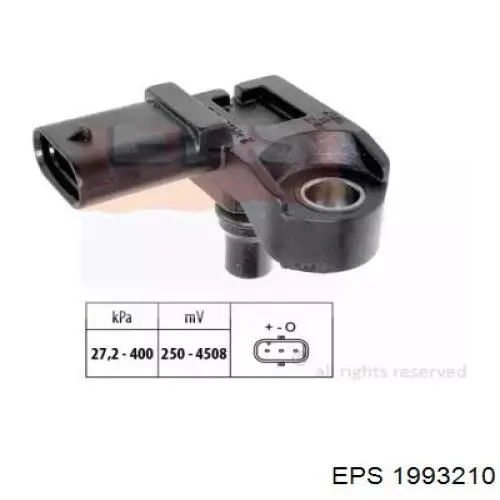 Sensor de presión de sobrealimentación Triclo 432762 precio, desde 35,76 EUR