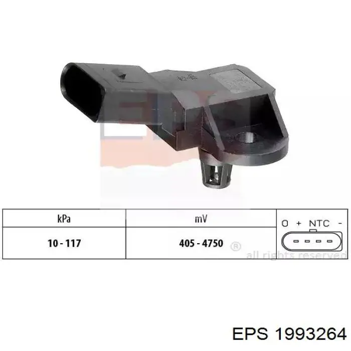 Sensor de presión de gases de escape Sidat 84315A2 precio, desde 25,64 EUR