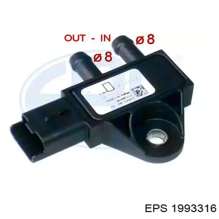 1.993.316 EPS sensor de presion de escape