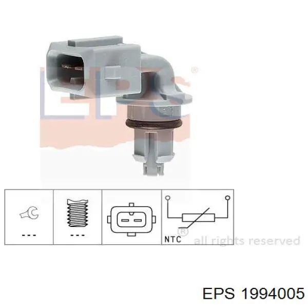 1994005 EPS sensor, temperatura del aire de admisión