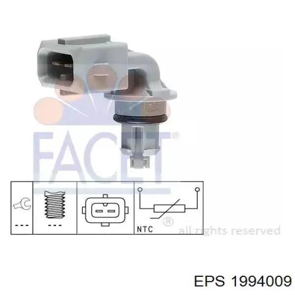 Comprar 1994009 EPS Sensor de temperatura del aire de admisión