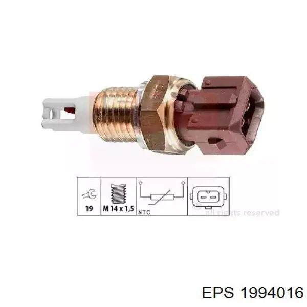 Comprar 1994016 EPS Sensor de temperatura del aire de admisión