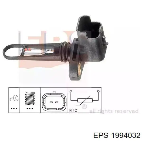 Comprar 1994032 EPS Sensor de temperatura del aire de admisión