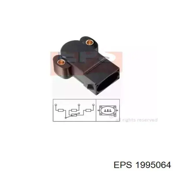 Sensor, posición mariposa EPS 1995064 precio, desde 31,94 EUR