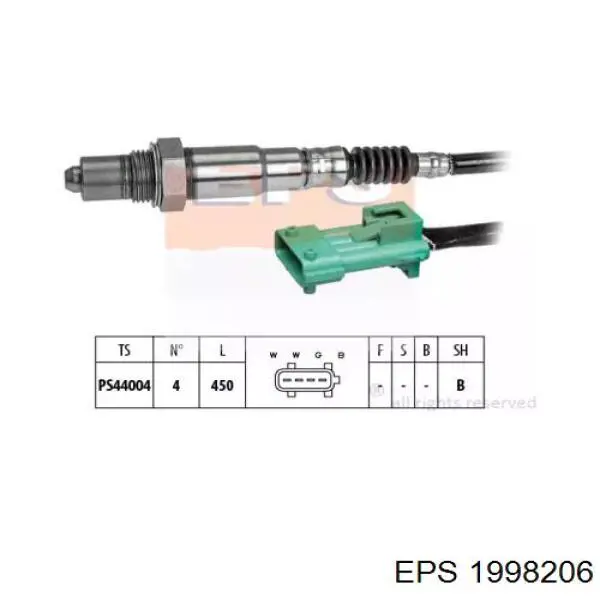 ES2124412B1 Delphi Sonda lambda de oxígeno posterior al catalizador