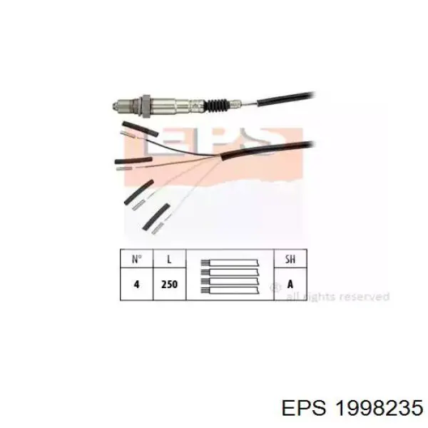 Sonda de oxígeno EPS 1998235 precio, desde 73,61 EUR