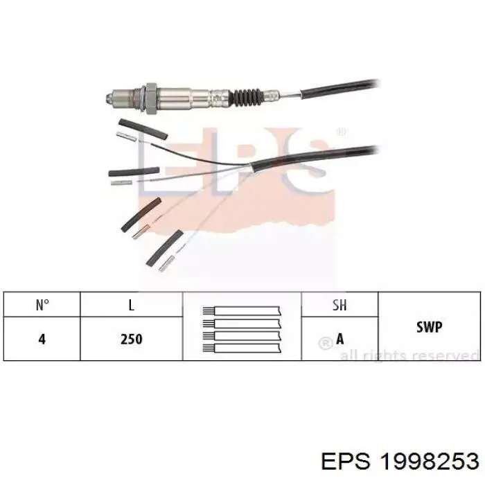 Comprar 0258006257 VAG Sonda lambda de oxígeno posterior al catalizador