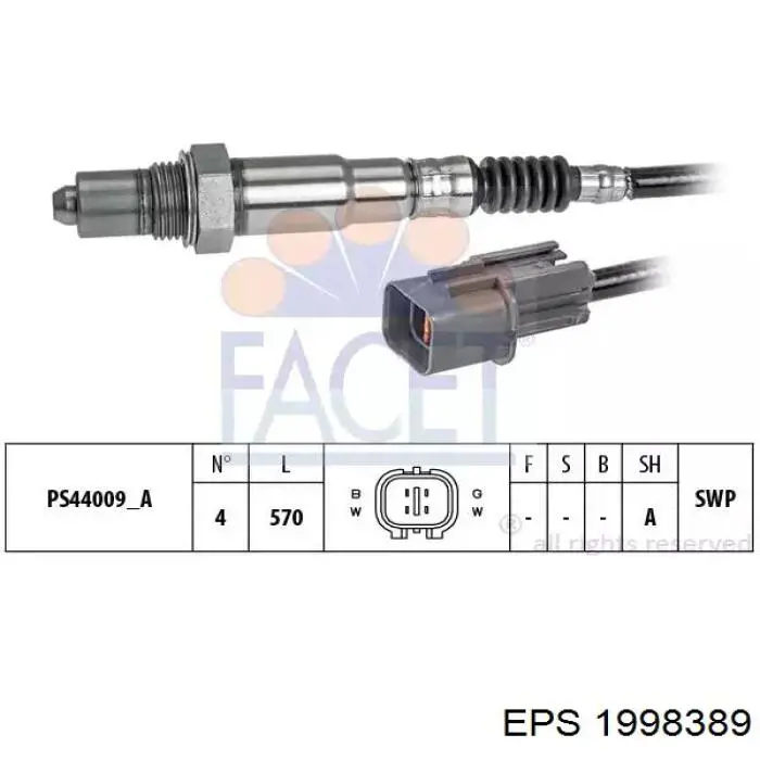 Sonda lambda 1998389 EPS