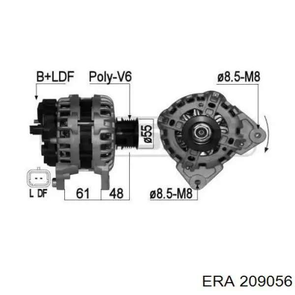 209056 ERA alternador