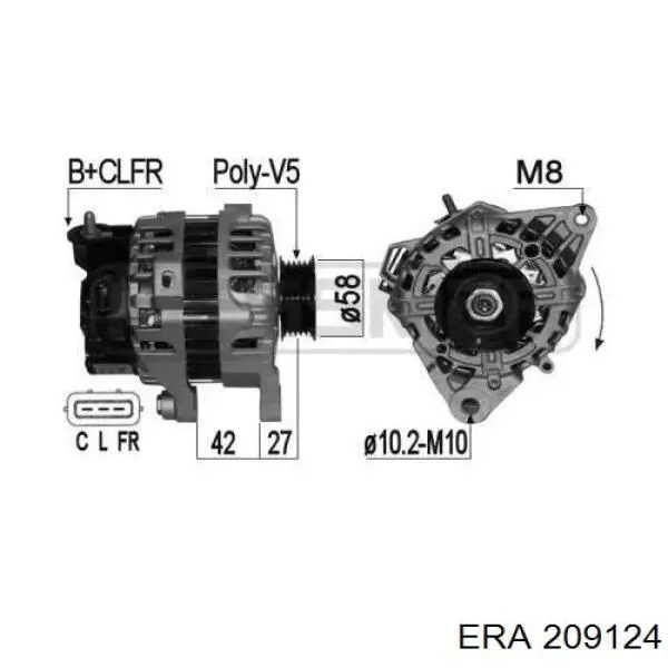 209124 ERA alternador