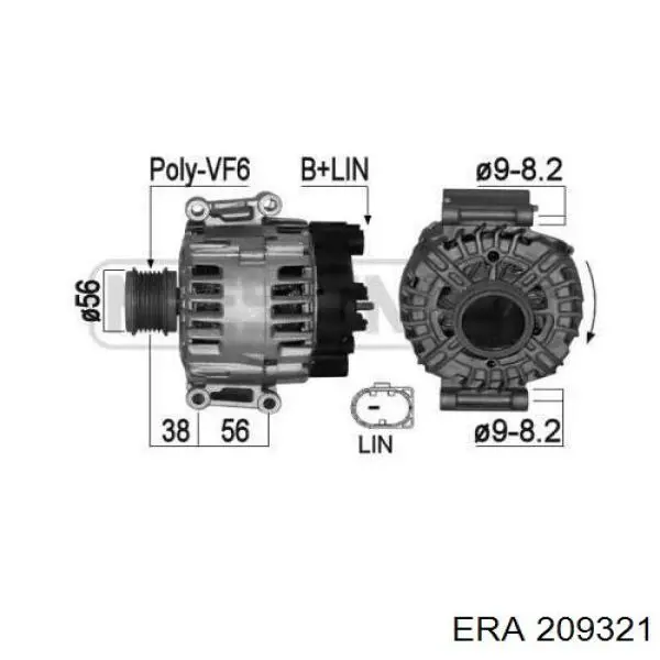 06J903023N VAG alternador