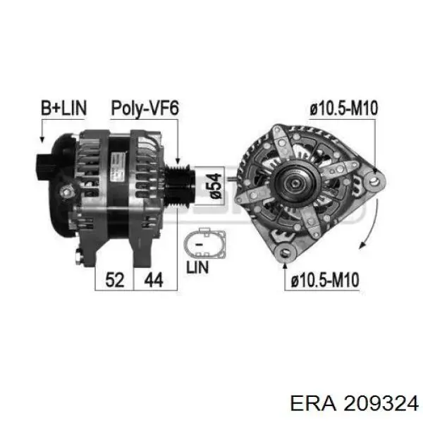 209324 ERA alternador