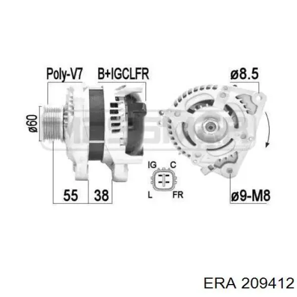 209412 ERA alternador