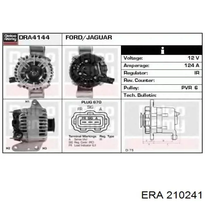 210241 ERA alternador