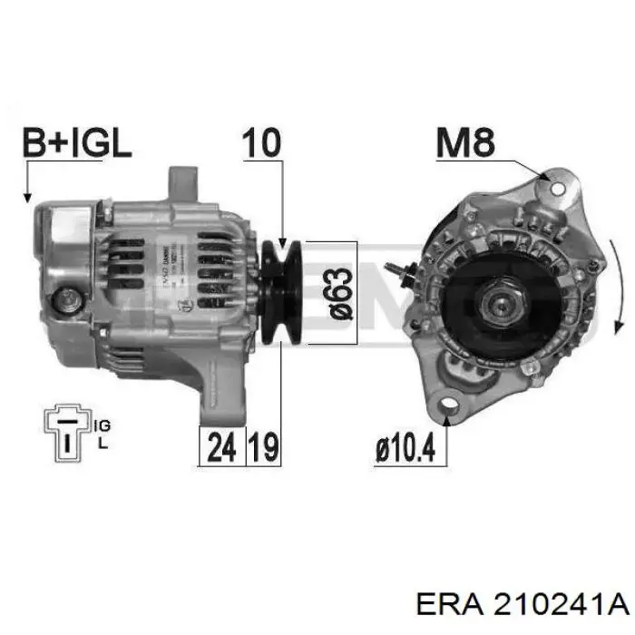 210241A ERA alternador