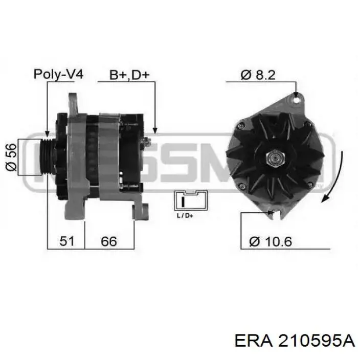 210595A ERA alternador