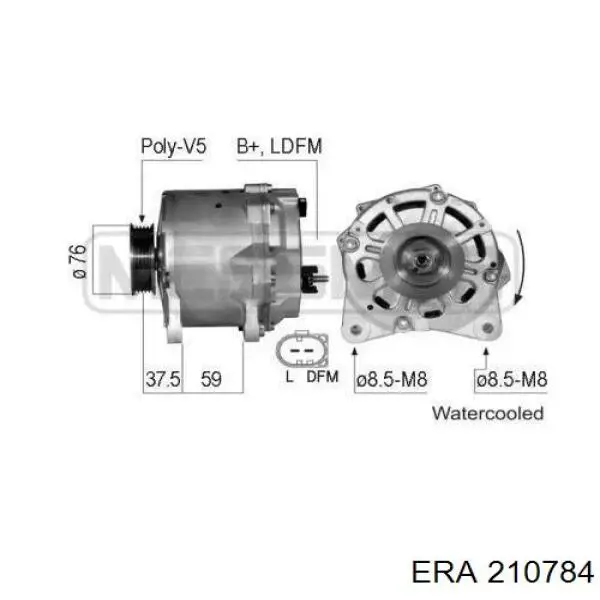 Alternador del motor ERA 210784 precio, desde 430,58 EUR