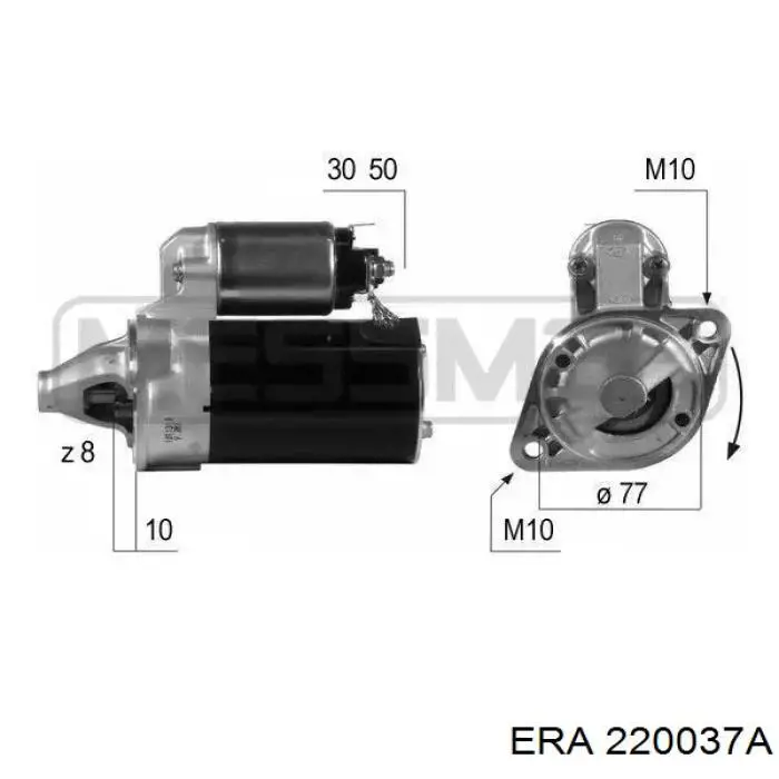 Comprar 220037A ERA Motores de arranque