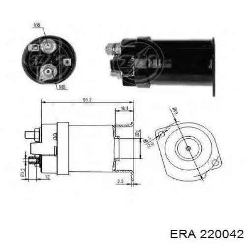 220042 ERA motor de arranque