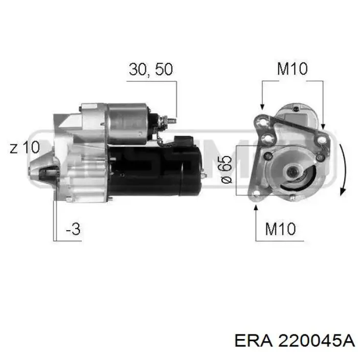 310515 Volvo motor de arranque