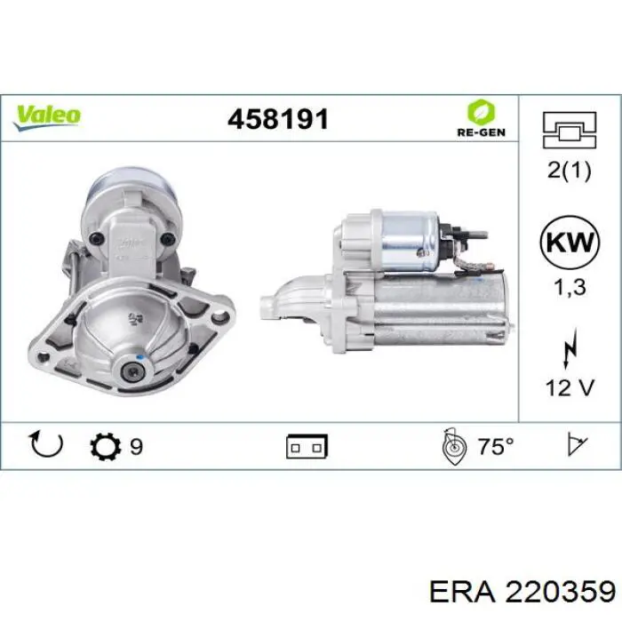 220359 ERA motor de arranque