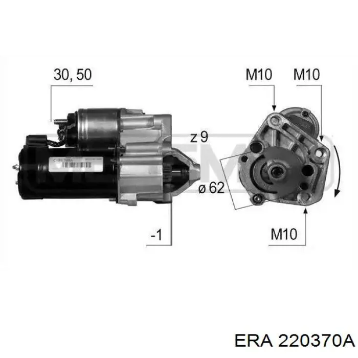 220370A ERA motor de arranque