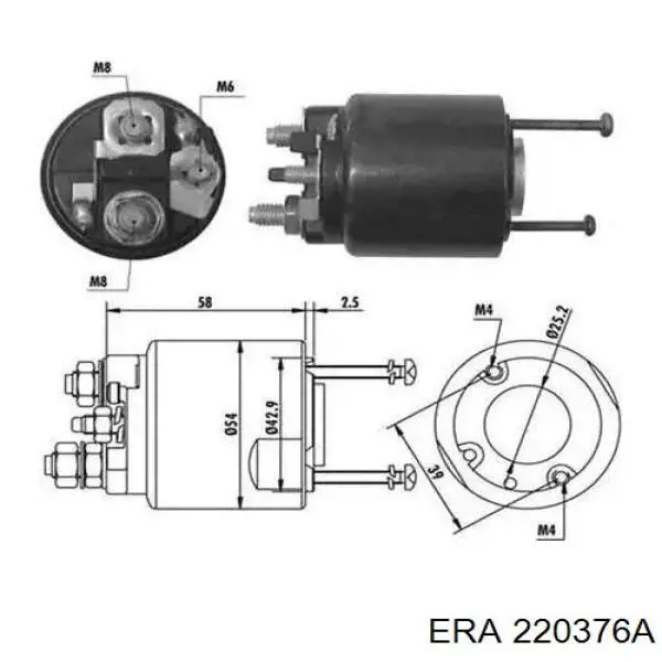 Comprar 220376A ERA Motores de arranque
