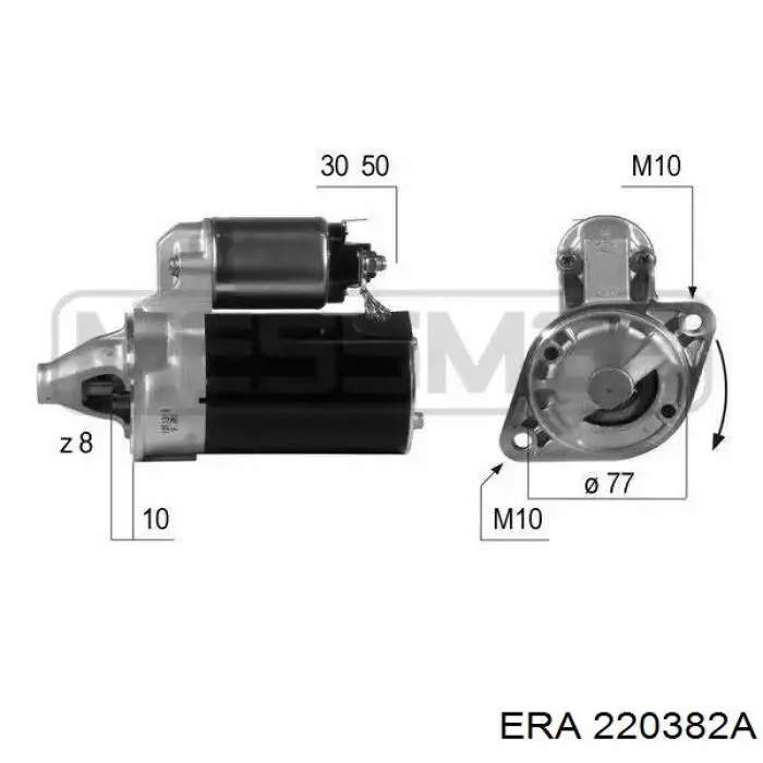 Comprar 220382A ERA Motores de arranque