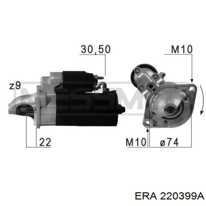 Comprar 220399A ERA Motores de arranque