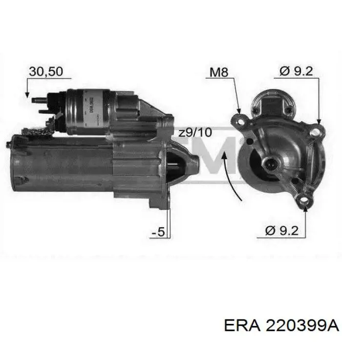 Burro de arranque  ERA 220399A precio, desde 91,16 EUR