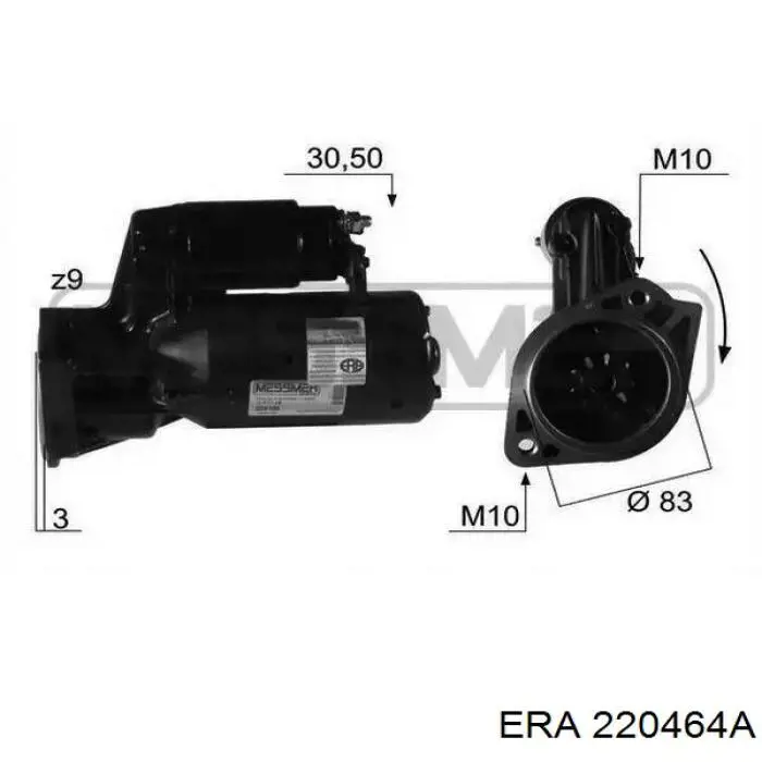 220464A ERA motor de arranque