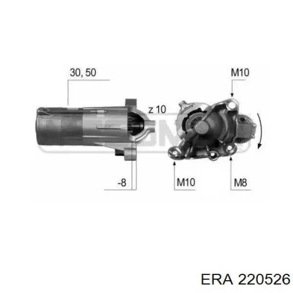 Burro de arranque  ERA 220526 precio, desde 441,55 EUR