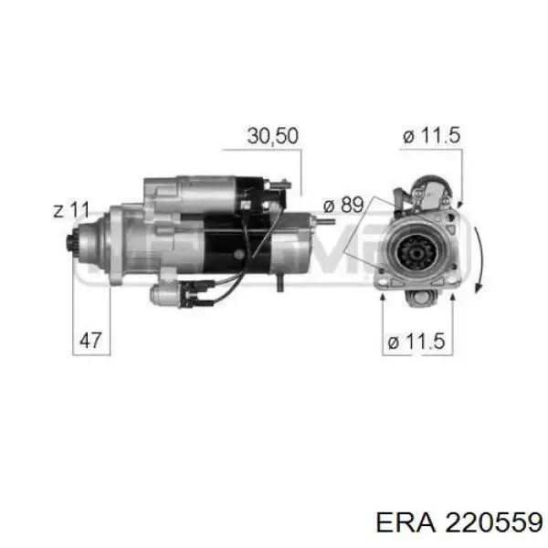Burro de arranque  ERA 220559 precio, desde 146,68 EUR
