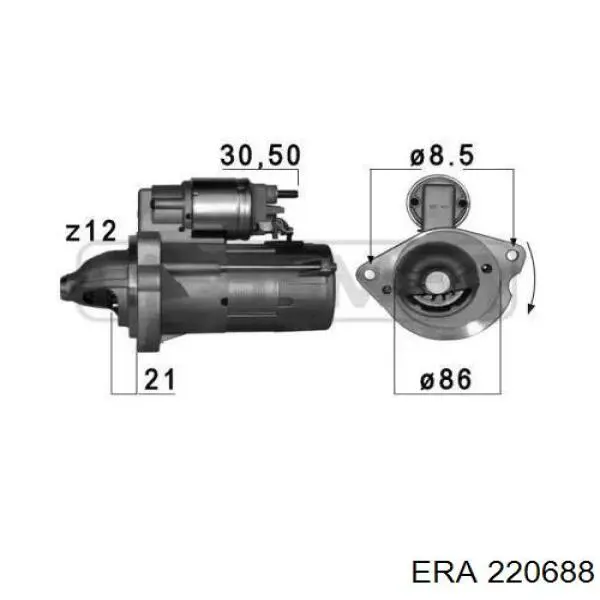 220688 ERA motor de arranque