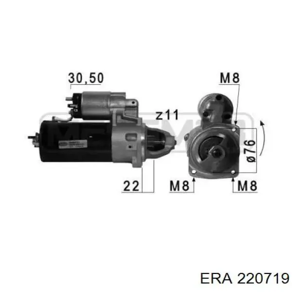 Comprar 8EA012140211 HELLA Motores de arranque
