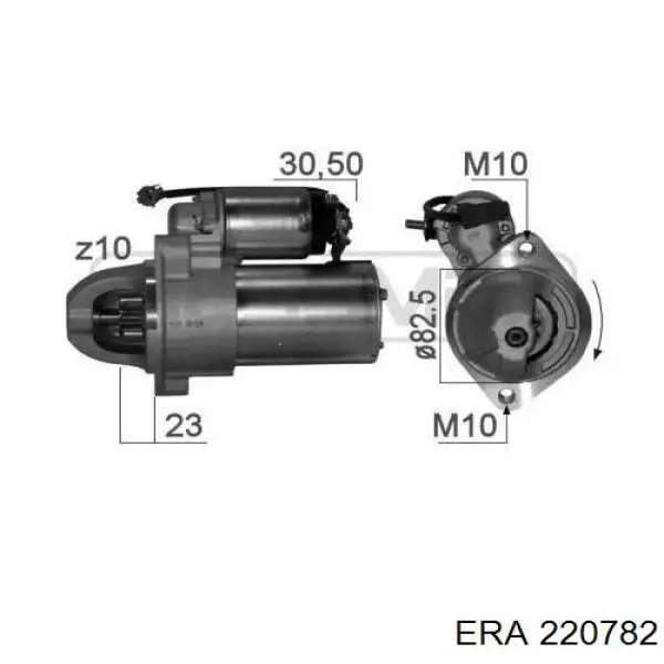 Motor de arranque S1091S AS/Auto Storm