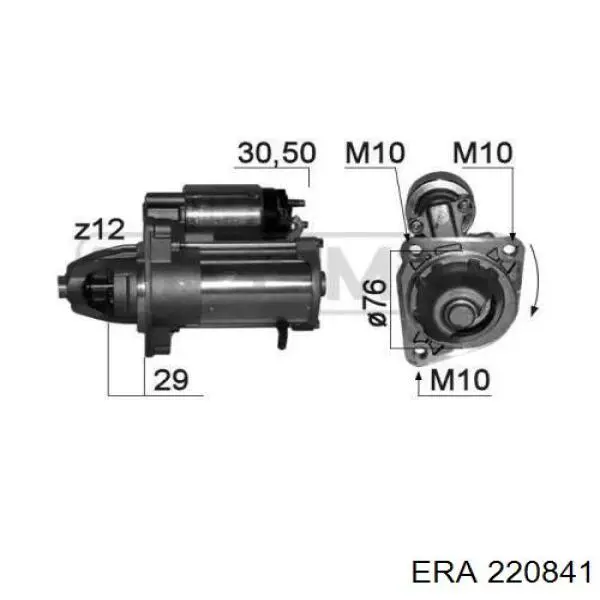 220841 ERA motor de arranque