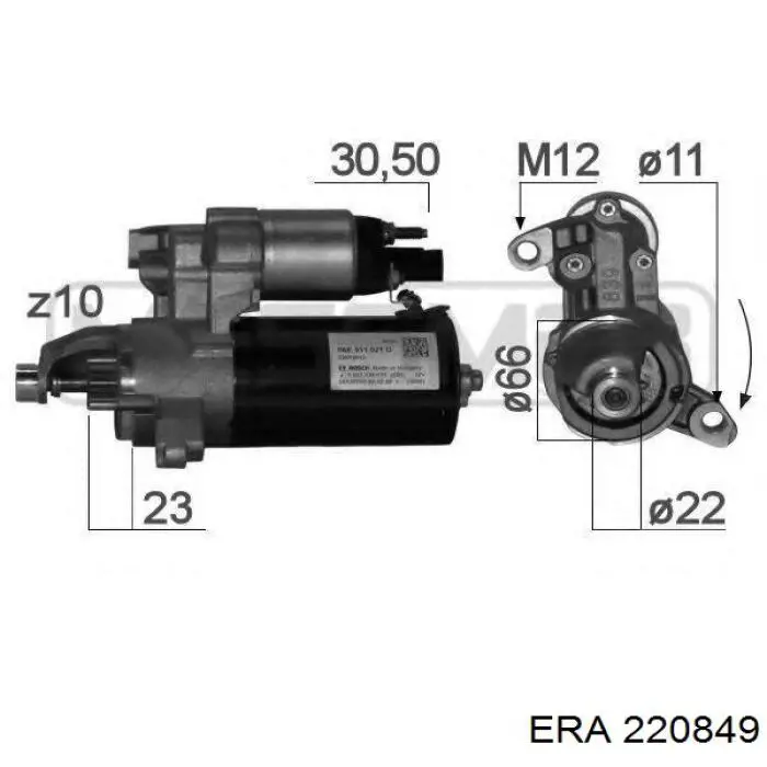 220849 ERA motor de arranque