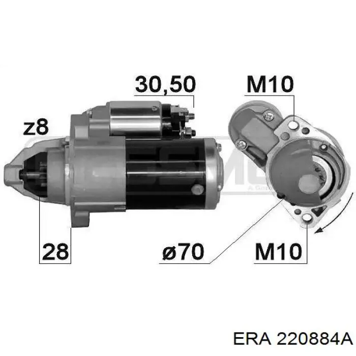 220884A ERA Arranque motores
