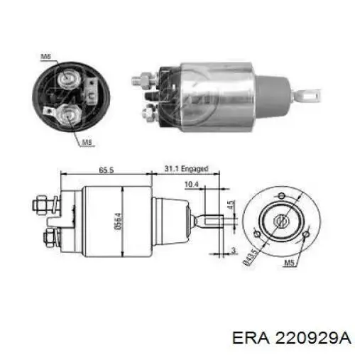 Comprar 220929A ERA Motores de arranque