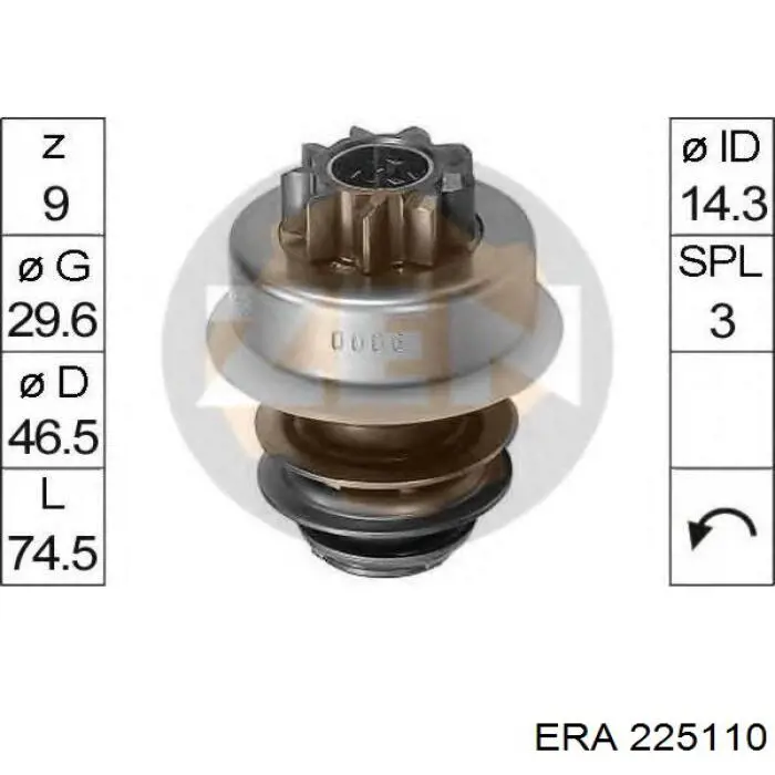 225110 ERA motor de arranque