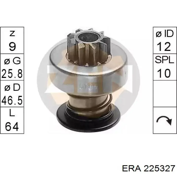 225327 ERA bendix, motor de arranque