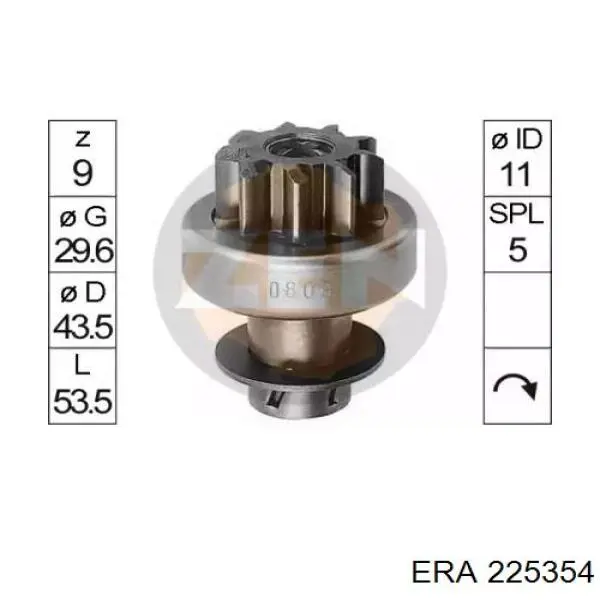 Bendix de coche ERA 225354 precio, desde 20,03 EUR